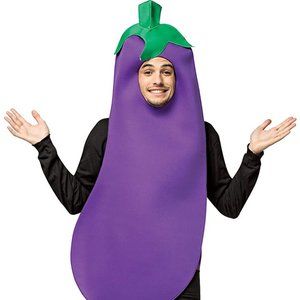 Comical Eggplant Tunic Funny Theme Party Outfit